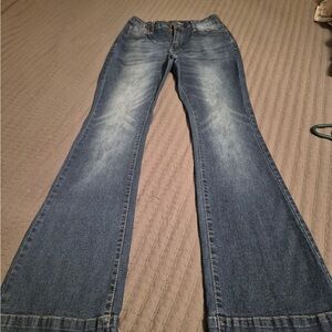 SHEIN Blue Flare Women's Jeans